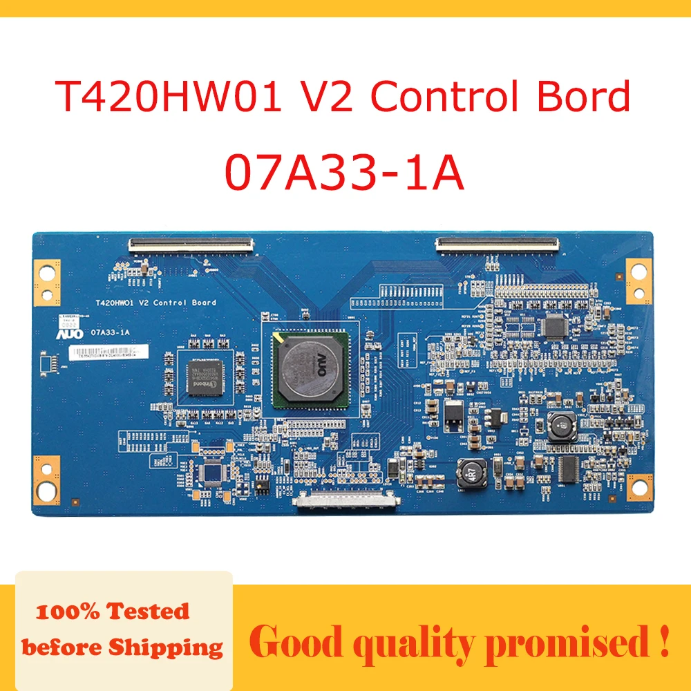 Плата tcon T420HW01 V2 управления Bord 07A33 1A схема протестирована ТВ логическая плата