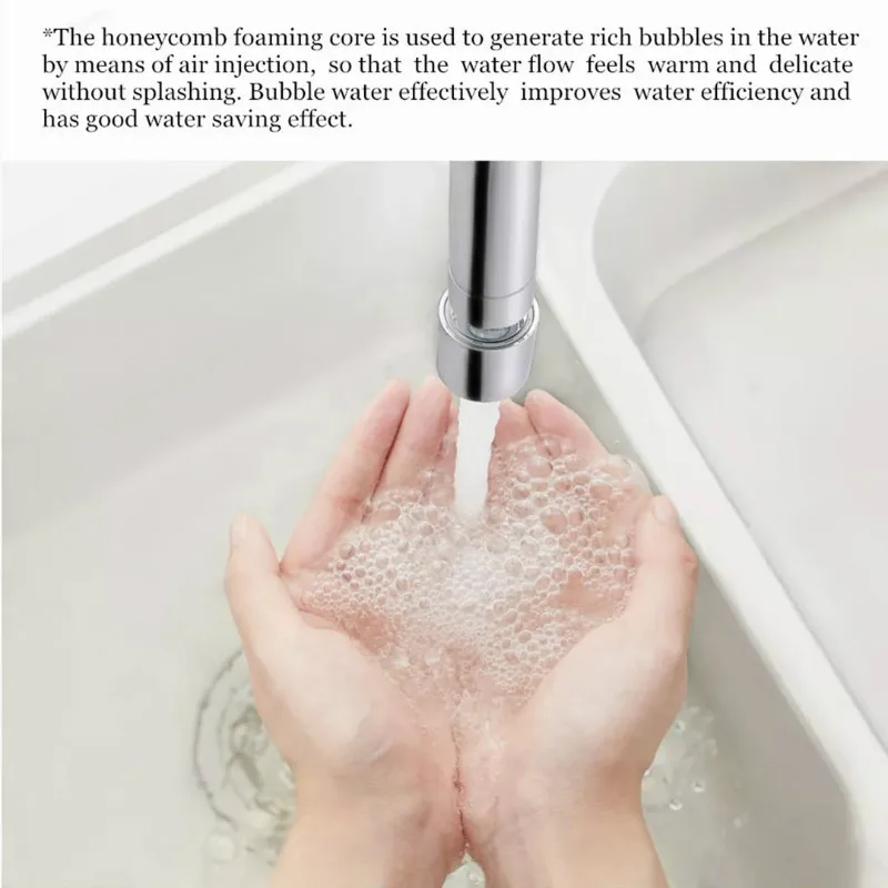 DXSZ001-1 Kitchen Faucet Bubbler 360-Degree Double Modes 2-flow Splash-proof from Xiaomi youpin DXSZ001-1 Kitchen Faucet Bubbler 360-Degree Double Modes 2-flow Splash-proof from Xiaomi youpin