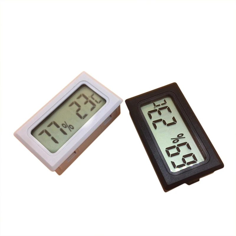 Indoor Outdoor Thermometer, Precision Products Wireless LCD Digital Thermometer Temperature Record Clock