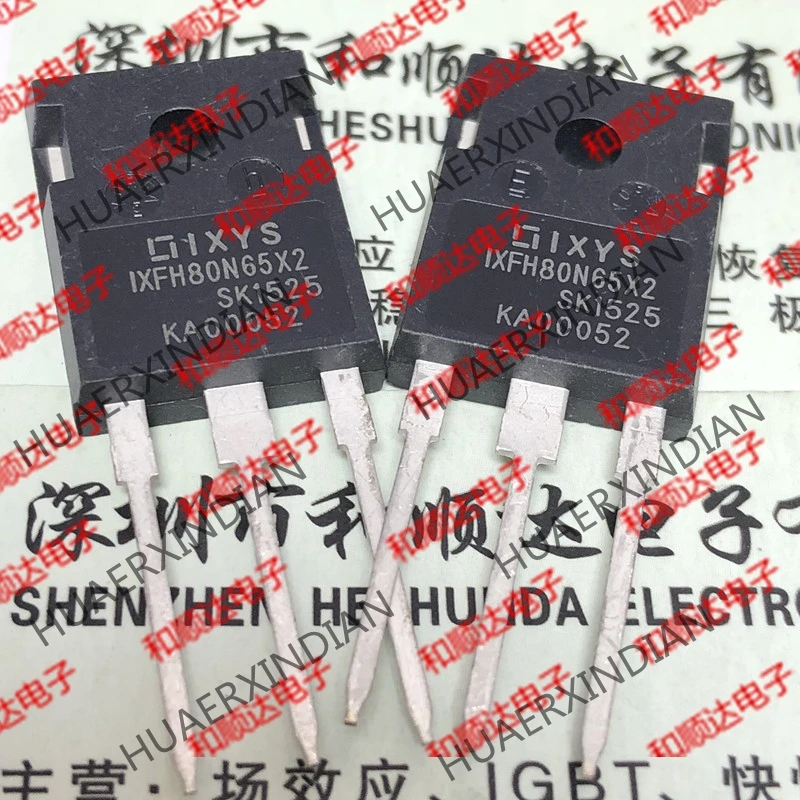 5 шт., новые оригинальные кнопки IXFH80N65X2-247 650V 80A