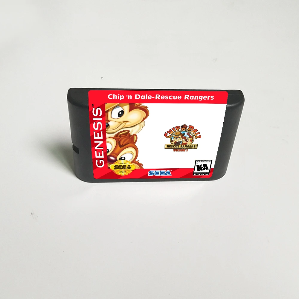Картридж для игровой консоли Chip 'n Dale - Rescue Ranger 16 бит MD Sega Megadrive Genesis | Электроника