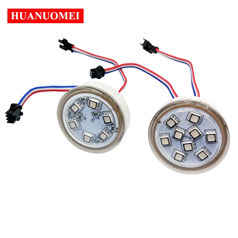 Цифровой rgb adressable 5050 smd 45 мм пиксельный светодиодный модуль ucs1903 modulos de led smd5050 ip68