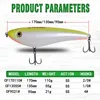 CF Lure Explorer Jerk 170mm 135mm 95mm 3 Size Fishing Lure Jerk Bait Pike ► Photo 2/2