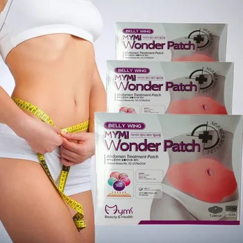 

15 Pcs Mymi Wonder Patch Quick Slimming Patch Belly Slim Patch Abdomen Slimming Fat Burning Navel Stick Weight Loss Slimer Tool