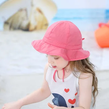 

Baby Hat Boy Girl Toddler Kids Sun Hat Summer SPF 50+ Adjustable Travel Beach Cap Swimming Infant Baby Kids Boy Cap Accessories