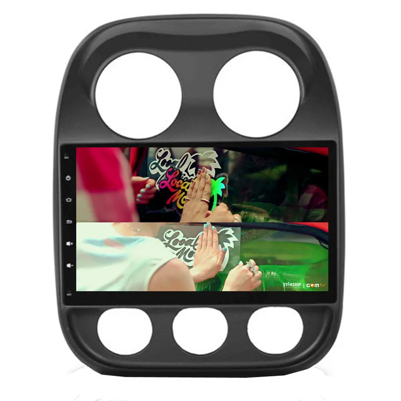 Best NaviTopia 10.2inch Octa Core 8 core RAM 2G ROM 32G Android 8.1 Car Radio player 2016- for Jeep Compass 17