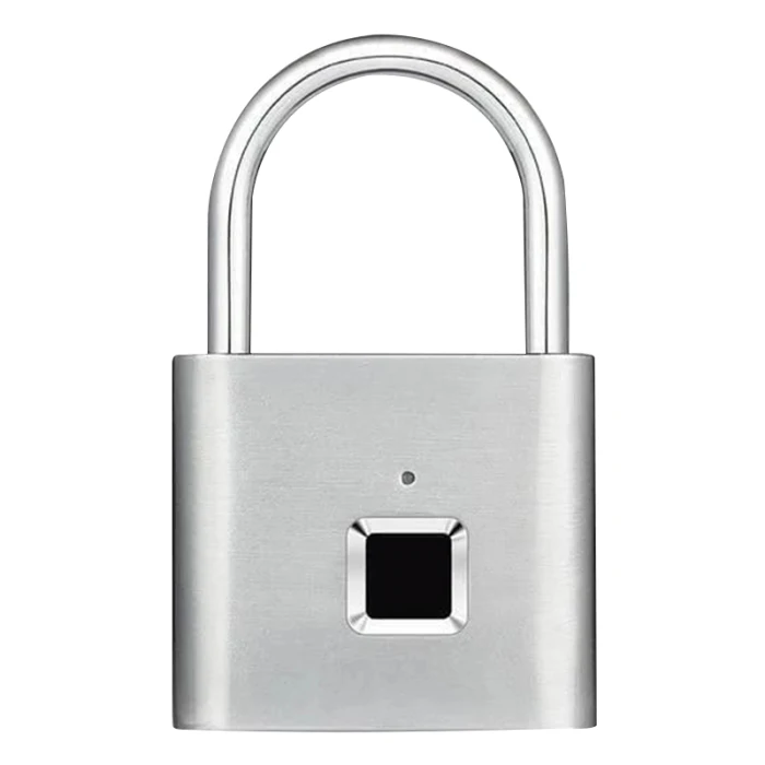 Waterproof Fingerprint Smart Lock Keyless Padlock for Door Box Bag USB Charging Lock GK99
