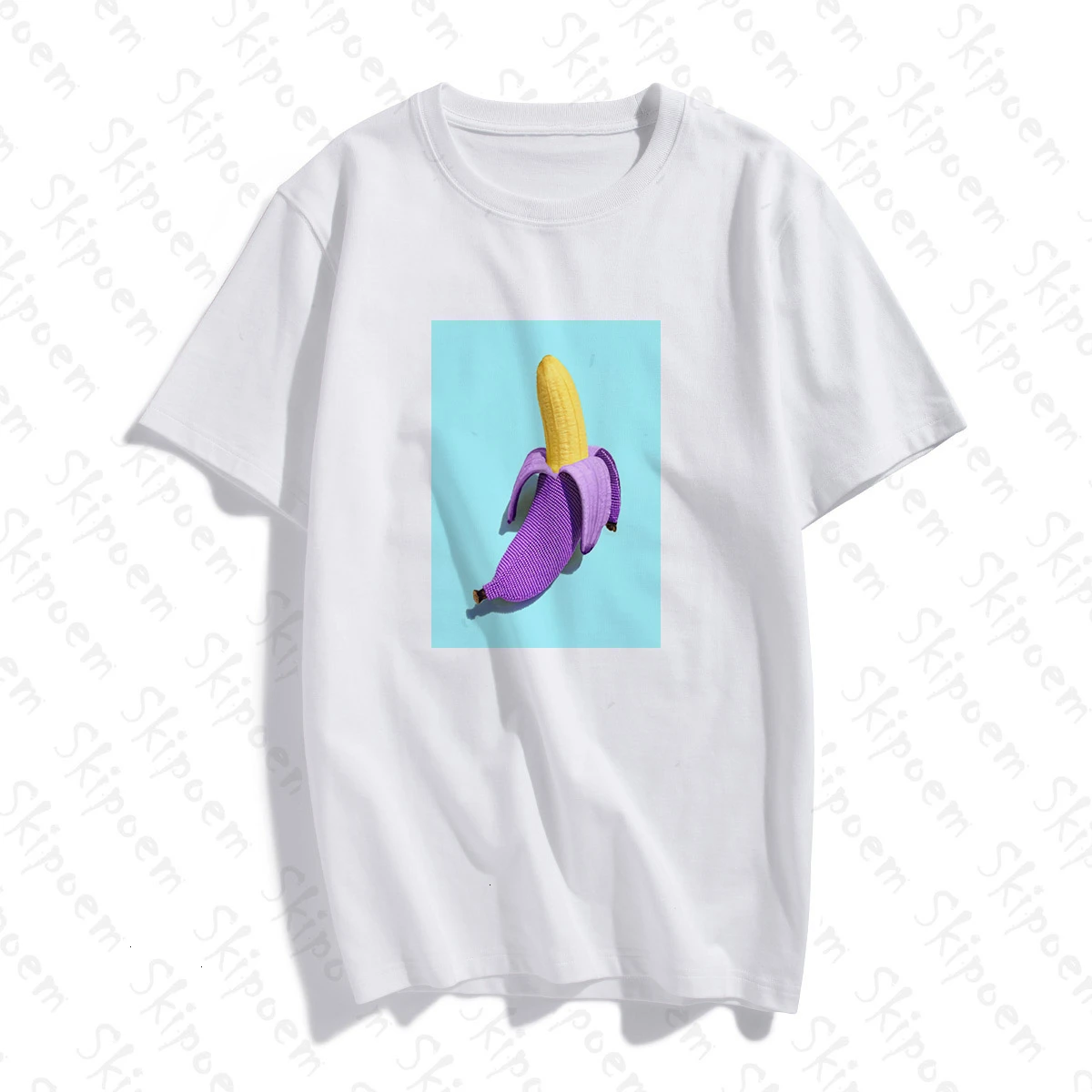 Cool Banana Art T Shirt Women Tumblr Vintage Aesthetic Punk Harajuku Plus Size Cotton Short Sleeve Tee Femme Streetwear | Женская одежда
