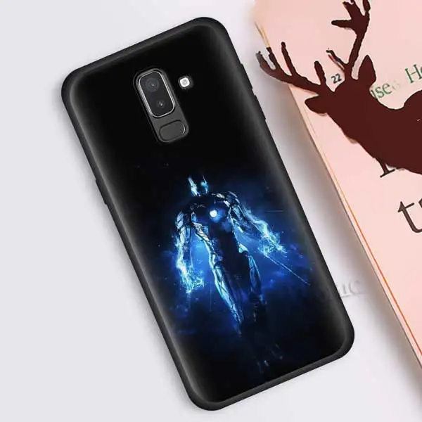 B12 Железный человек с принтами "Marvel", "Мстители", Чехол для samsung Galaxy J8 J6 J4 A6 A7 A8 A9 плюс M10 M20 M30 S M40 силиконовый чехол для телефона с изображением на задней панели Чехол - Цвет: B12