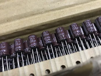 

100pcs 330uF 25V NIPPON NCC KZH Series 8x11.5mm Ultra Low impedance 25V330uF Aluminum Electrolytic Capacitor