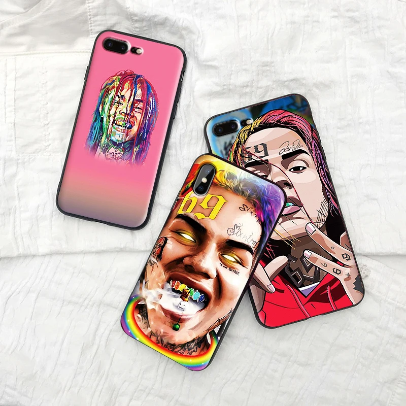 Для Xiaomi mi 8 A2 LITE 9 SE 9T A3 PRO 69 SixNine 6ix9ine 6X X 2S 3 F1 CC9E CC9 чехол для телефона в виде ракушки |