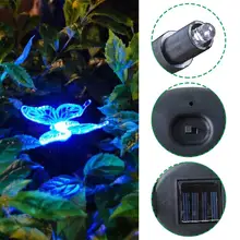 Открытый животных Солнечный Мощность LED-лампа для дорожек лампа производство Garden Stake газон пейзаж