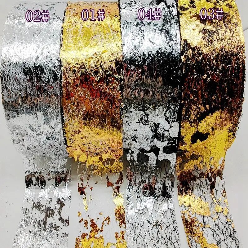 Líquida de Alumínio Folhas de Papel para Decorações da Arte para Unhas Rolo Ouro Prata Malha Unha Folhas Linha Brilho Transferência Adesivo 1 90m 3 folhas linha líquida de alumínio brilho transferência