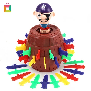 

Medium pirate barrel 24 knives pirate barrel uncle special sword game tricky pirate barrel crisis barrel party toy Cozy
