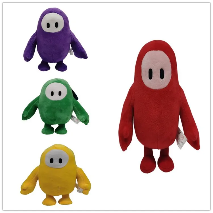 

18cm Game Fall Guys Ultimate Knockout Stuffed Plush Toys Chubby FALL GUYS Dolls For Kid Christmas Birthday Gift