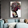 Graffiti Art Of Black Woman Canvas Paintings On the Wall Art Posters And Prints African Woman Modern Art Picture Home Wall Decor ► Photo 3/6