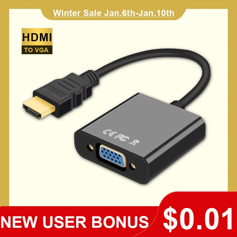 HDMI к VGA адаптер с аудио кабелем HDMI сплиттер к VGA конвертер цифровой аналоговый HD 1080p для ПК ноутбук планшет HDMI кабель HDMI к VGA адаптер с аудио кабелем HDMI сплиттер к VGA конвертер цифровой аналоговый HD 1080p для ПК ноутбук планшет HDMI кабель