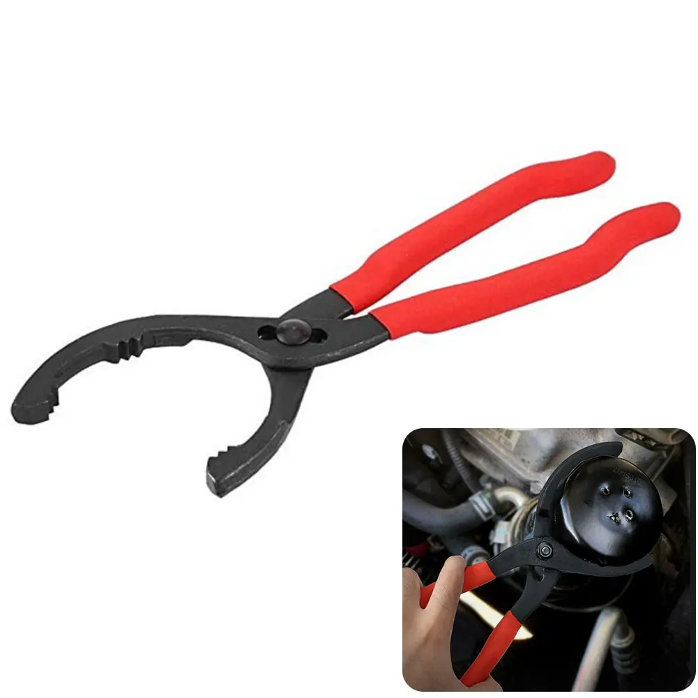 

12 Inch Repair Disassembly Durable Adjustable Pliers Removal Tool Oil Filter Multifunction Accessory Hand Car Wrench Non Slip