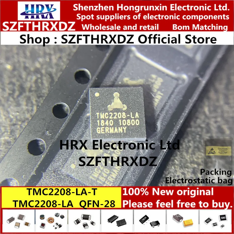 TMC2208-LA QFN-28 TMC2208-LA-T QFN28 TMC2208(10PCS-20PCS-50PCS