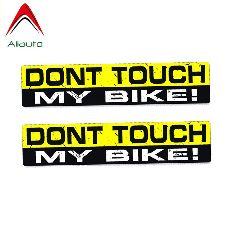 Aliauto 2 X Предупреждение автомобиля Стикеры и надписью Don't Touch My шоссейные