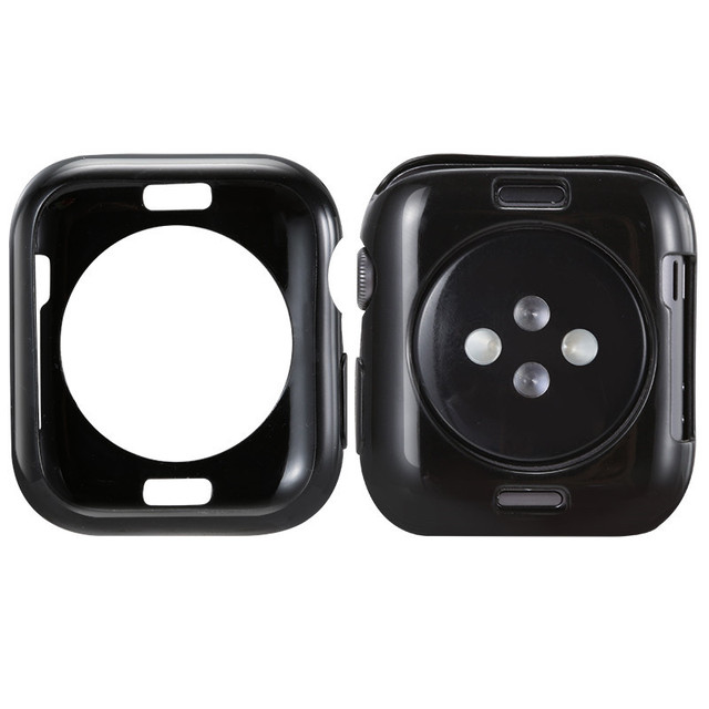 Soft Silicone Case for Apple Watch 6 SE 5 4 3 2 1 40MM 44MM Cover Protection Shell for iWatch 4 5 6 3 2 42MM 38MM Bumper