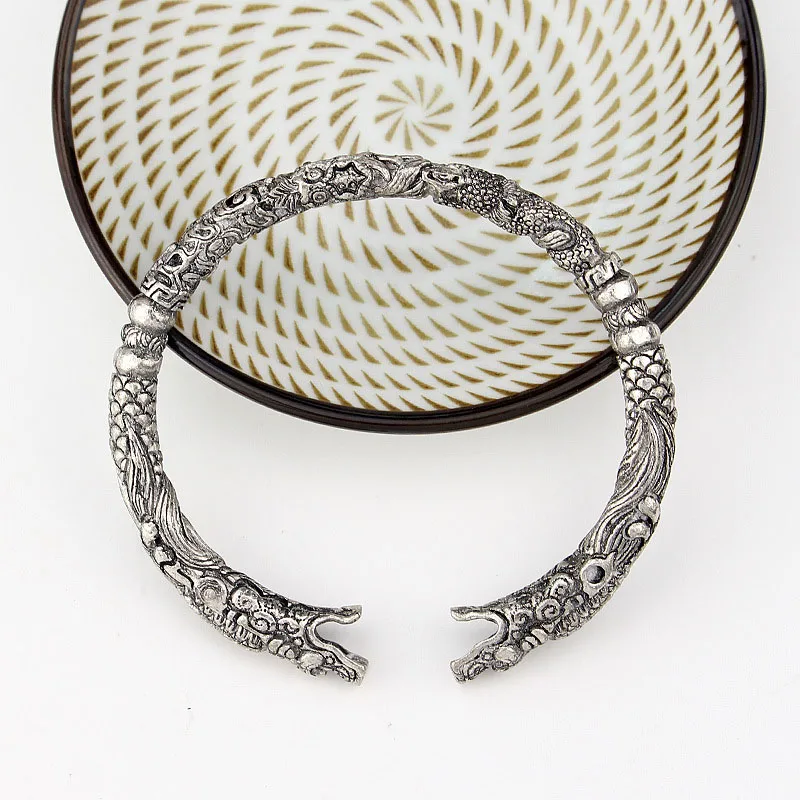1 шт. Viking двуглавый браслет со змеей Мужские аксессуары Viking мужские часы наручные браслеты-манжеты браслеты для подростков со змеей