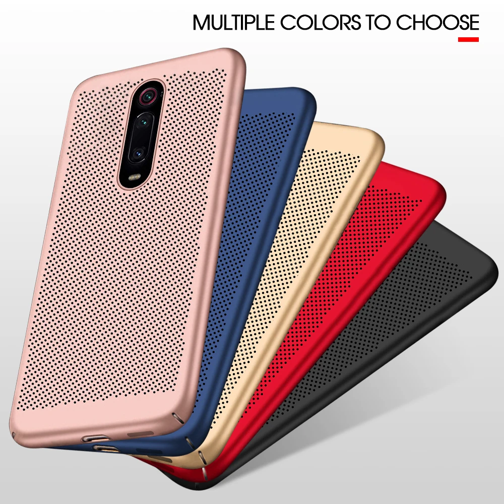 Теплоотвод чехол для Xiaomi Mi9t pro CC9 MiA3 cc9e Mi9 ультра тонкий жесткий PC защитный Redmi K20 Pro |