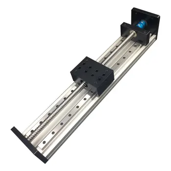 

ECBX 1605 Double Track Precision Ball Screw Linear Guide Slide Module Linear Cross Installation