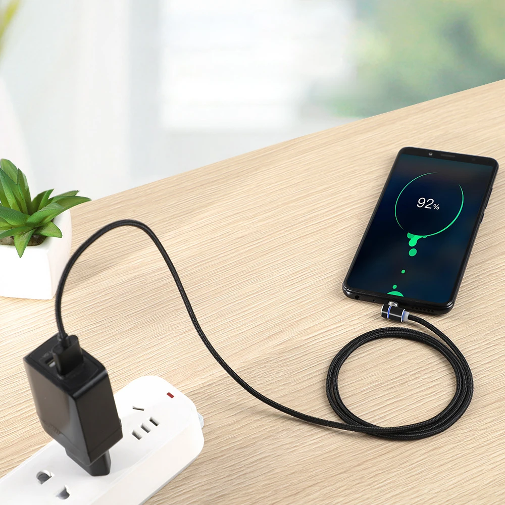 1 м 2 м Магнитный Micro USB кабель для iPhone samsung huawei usb type C Магнитный зарядный кабель USB C кабели для мобильных телефонов