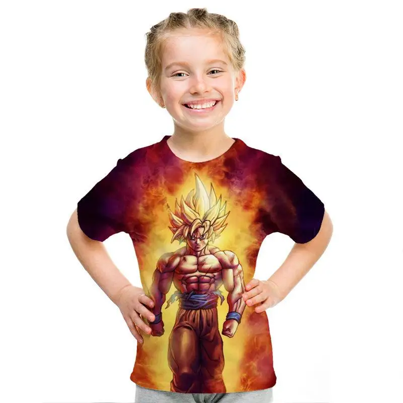 Nueva camiseta de la bola del Dragn de la storieta del verano de