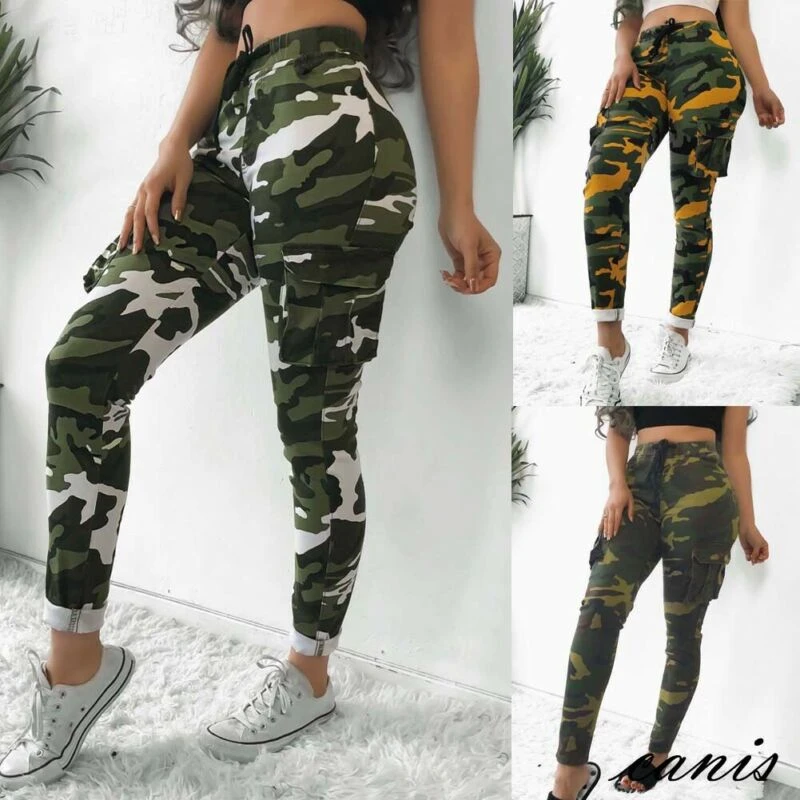 plus size camo capris