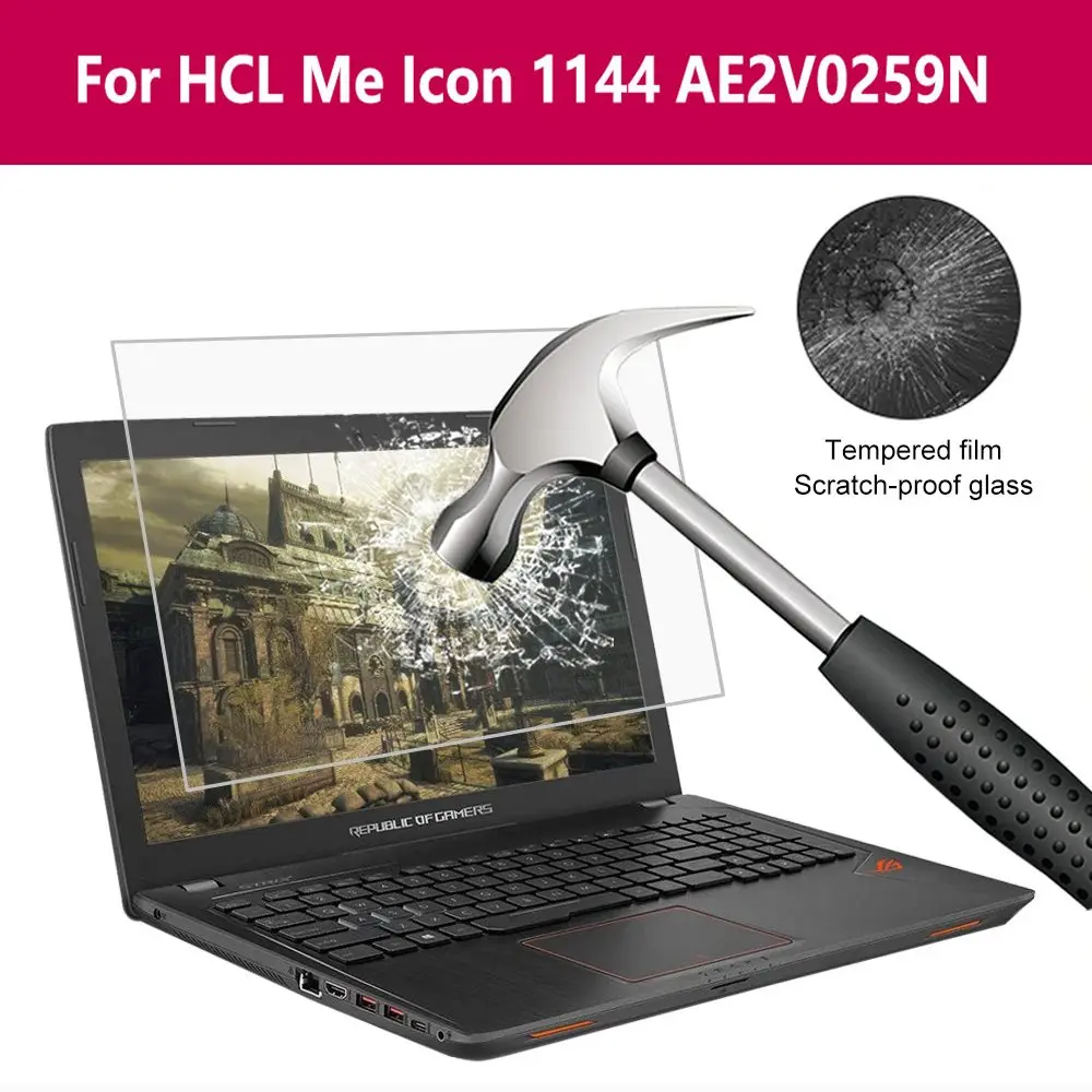 Защитная пленка для экрана Msi Gs73vr 7rf Stealth Pro из закаленного стекла |