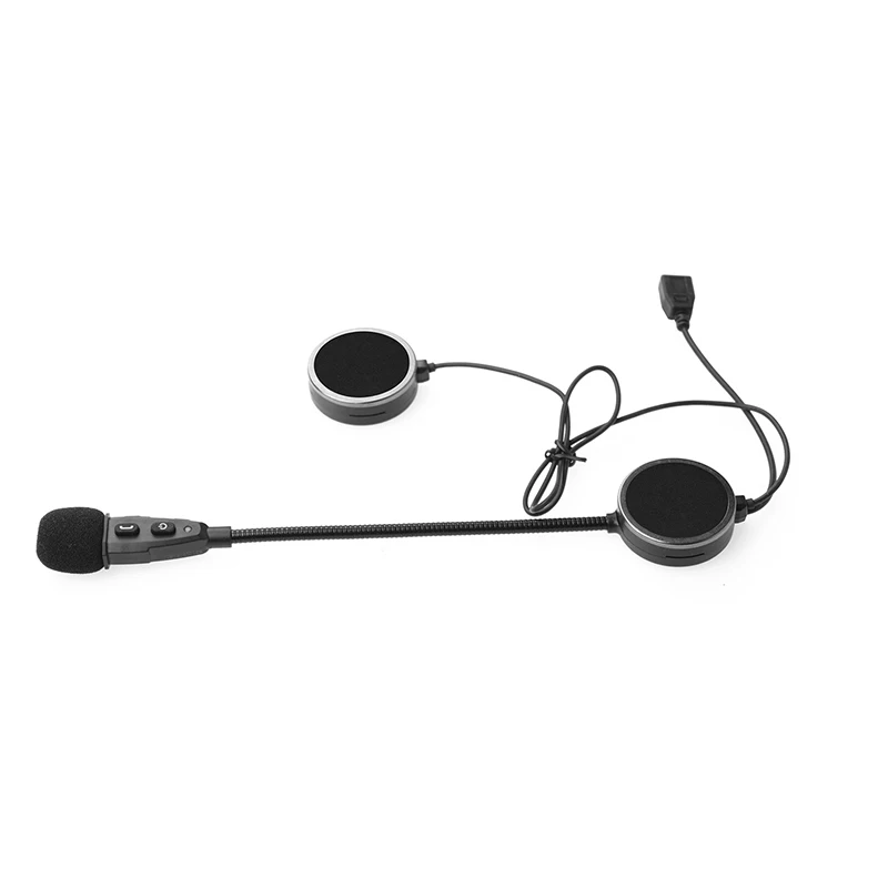 black Новое поступление! E300 мотоцикл Bluetooth walkie talkie открытый езда прослушивание музыки телефон шлем Bluetooth гарнитура - Цвет: black