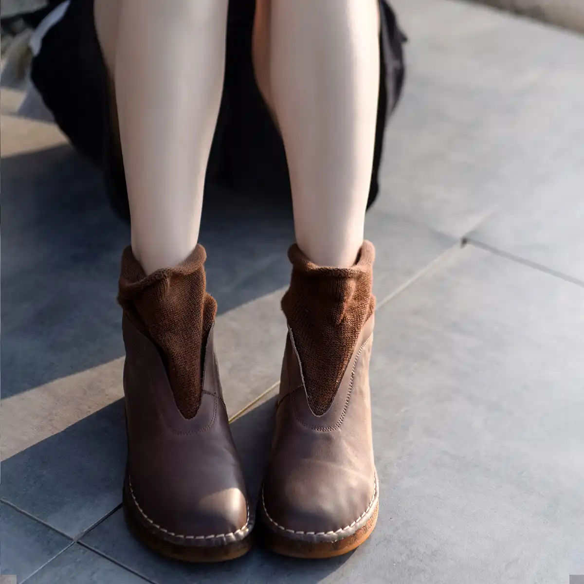 flat sole womens boots