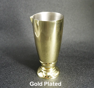Gold Plated Духи из нержавеющей стали/шейкер для коктейля с мелким клювом для точной заливки смешанных напитков - Цвет: Gold Plated
