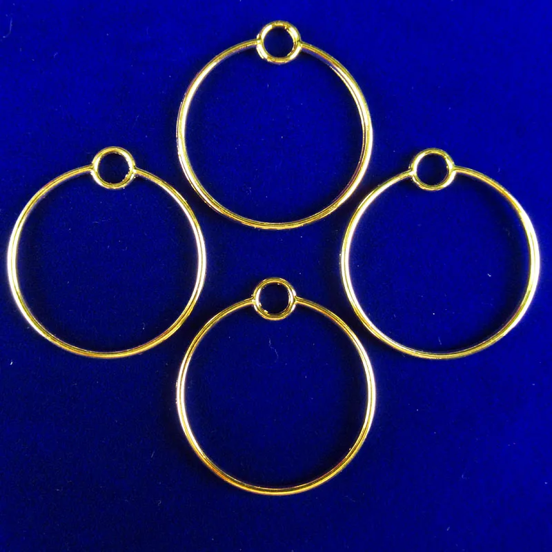 30x2mm 12 шт. тибетские золотые выдолбленные бусины-подвески смешанной формы для сережек или ожерелий выберите нужную вам форму(10 видов формы - Окраска металла: 30x2mm