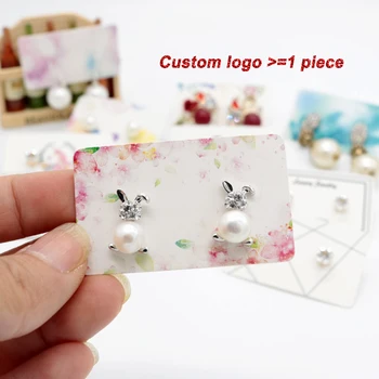 

Paper Earring Dangler Paper Card Hang Jewelry for Ladies Jewelry Ear Accessory Card Jewelry Display Stand