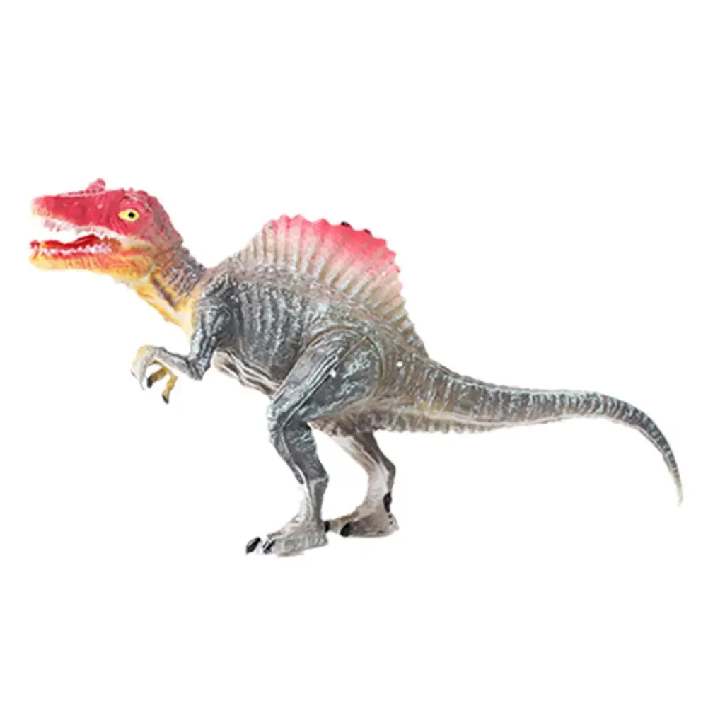 3PCS Jurassic Park Soft Dinosaur Model Wrist Dragon Tyrannosaurus Realistic Dinosaur Simulation Doll Toy Set For Kids Home Deco