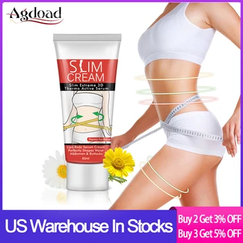 

[USA IN Stocks] Body Slimming Cream Buttock Fat Burner Weight Loss Cream Anti Cellulite Fat Burner Skin Care Massage Cream
