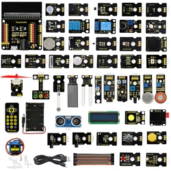 Keyestudio – Kit de démarrage de capteur Micro bit 45 en 1, Kit de programmation, sans carte Micro Bit 