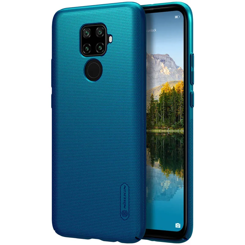 Синий Huawei Nova 5i Pro чехол Nillkin супер матовый защитный Жесткий ПК Ультратонкий задняя крышка чехол для huawei Nova 5i Pro Nilkin чехол для телефона - Цвет: Синий