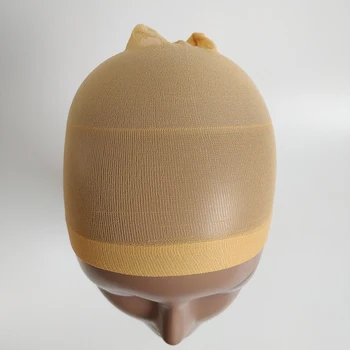 10pcs/Lot Wig Caps For Making Wigs Stocking Wig Cap Snood Nylon Stretch Mesh Nude Flesh Weaving Nude Wig Cap 5