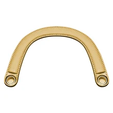 Handle DIY Accessories Solid Color Artificial PU Cross Pattern Short Handle Handbag Strap Simple Bag Replacement Strap