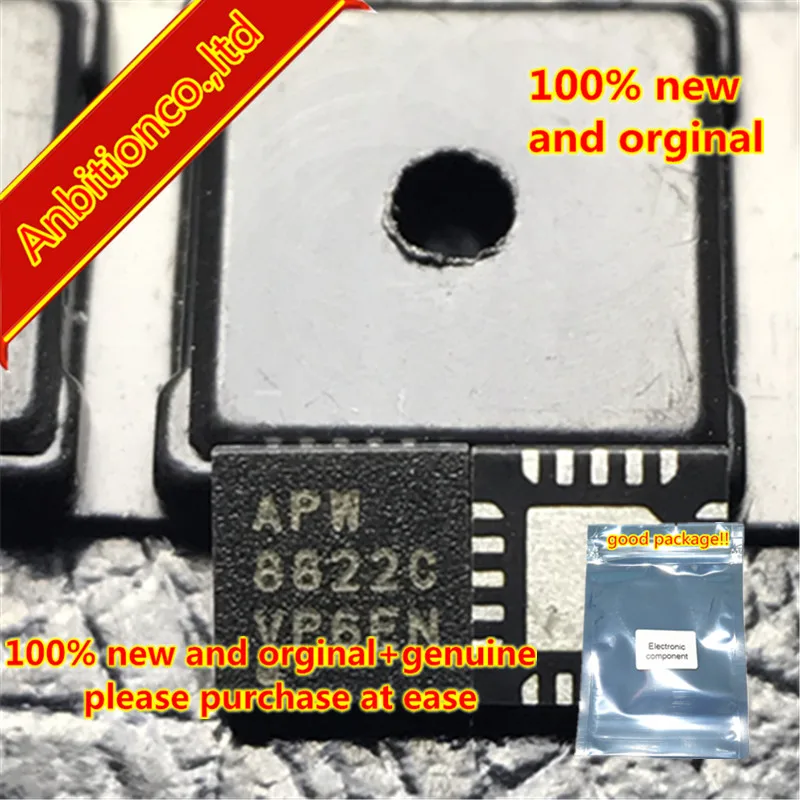 

5pcs 100% new and orginal APW8822C System Power PWM Controller for Notebook Computers with Charge Pump in stock