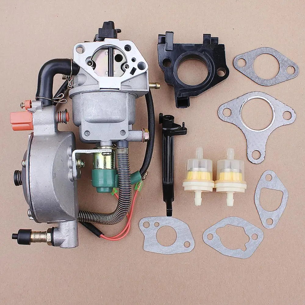 Поворотный комплект карбюратора для Honda GX360 GX390 GX420 188F 190F генератор двигателя 13HP