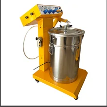 Портативная система для экспериментов с порошковой краской, Электростатическая Машина для нанесения порошковой краски, испытательная пушка с электростатическим порошковым покрытием