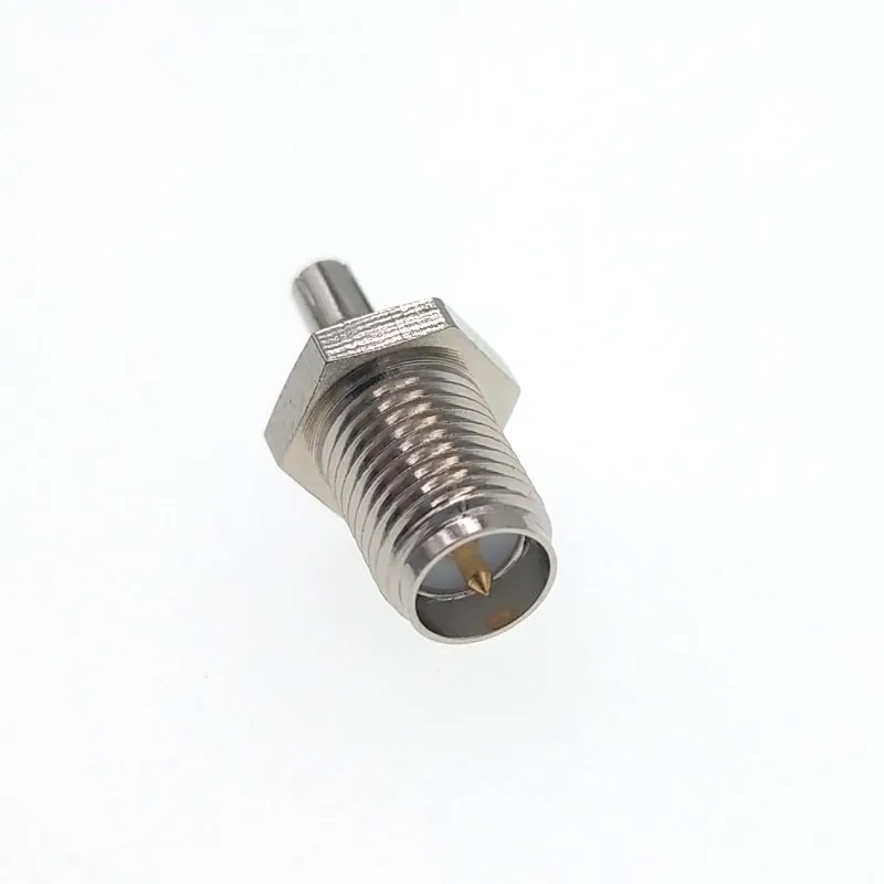 RP SMA Female to CRC9 Male Straight RF Coaxial Adapter Nickplated (2)