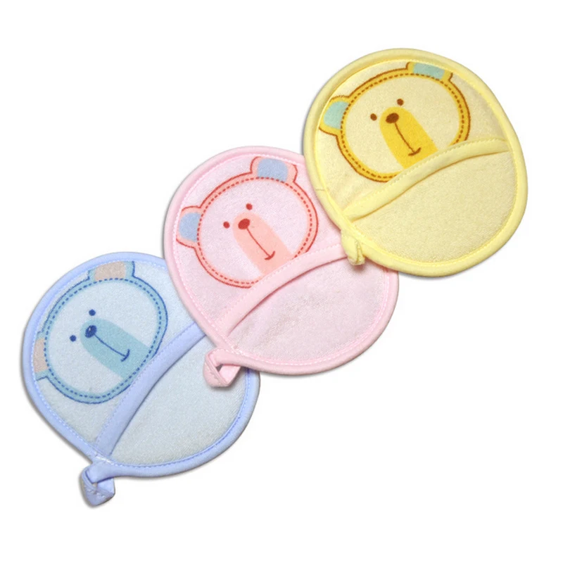 

1PCS/LOT Towel Fabric Baby Bath Brushes Soft and Comfortable Baby Bath Products Newborn Soft Bath