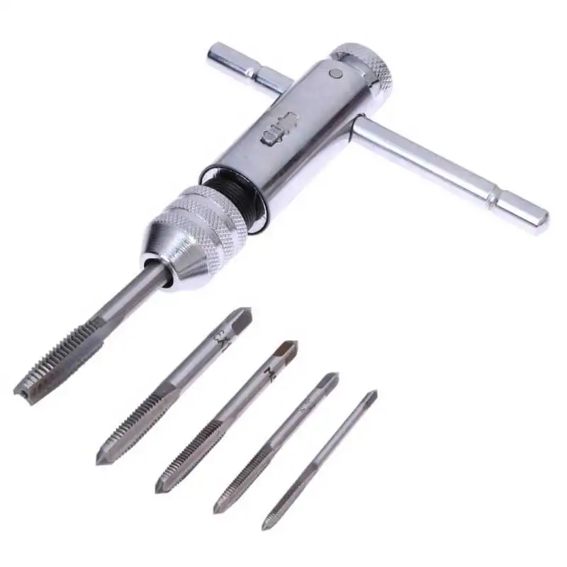 

Adjustable tap wrench thread tap machine power tool set external mechanical tools