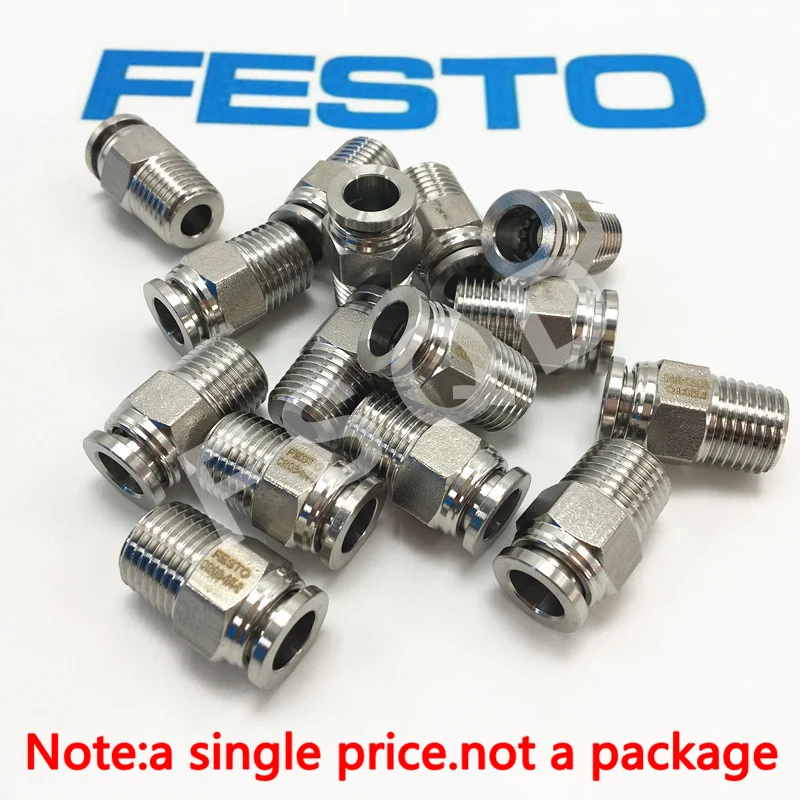 CRQS-1/4-10 CRQSL-1/8-6 CRQS-1/4-8 CRQSL-1/8-4 FESTO из нержавеющей стали быстрая вставка винт резьбовое соединение серии CRQS